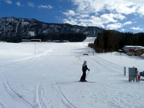 Ski resorts for beginners in the Thierseetal – Beginners Schneeberglifte – Mitterland (Thiersee)