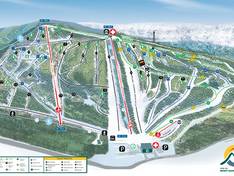 Trail map Mont-Saint-Mathieu