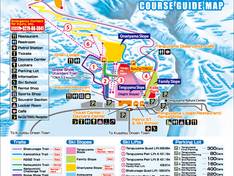 Trail map Kusatsu Onsen