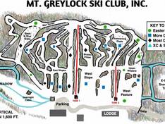 Trail map Mount Greylock – South Williamstown
