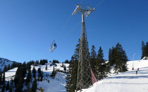 Almtal: size of the ski resorts – Size Kasberg – Grünau im Almtal