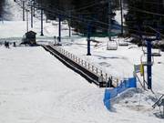 Conveyor belt and slope for the little ones