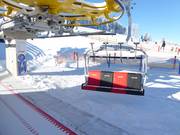 All chairlifts are equipped with child safety features