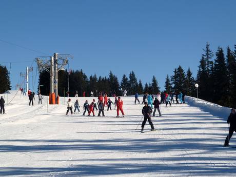 Ski resorts for beginners in the Arrondissement of Bonneville – Beginners Le Grand Massif – Flaine/Les Carroz/Morillon/Samoëns/Sixt