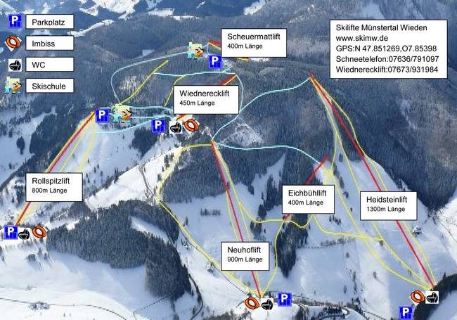 Skilifte Münstertal-Wieden Skilifte Münstertal-Wieden