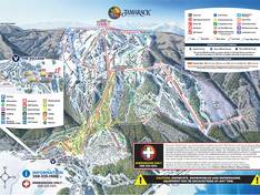 Trail map Tamarack Resort