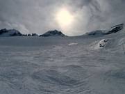 Freeride area at Glacier des Rognons