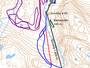 Trail map Fjellhaugen Skisenter