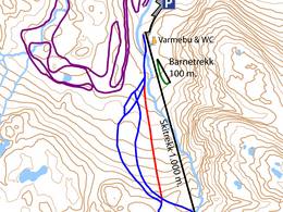 Ski resort Fjellhaugen Skisenter