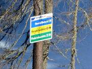 Slope signage on the Wurzeralm