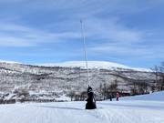 Snowmaking in the Tänndalen ski area