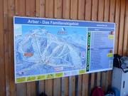Information board at the valley station of the Thurnhof lifts