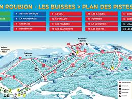 Ski resort Roubion les Buisses