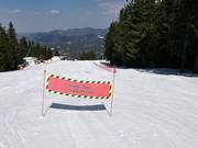 Rope tow at the mountain station