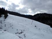 View of the Lokve ski resort