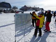 Info guides at the summit
