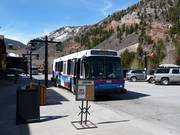 Extensive ski bus system