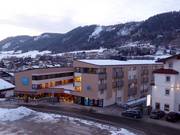 TUI Blue Pulse Schladming at the valley station of the Planai