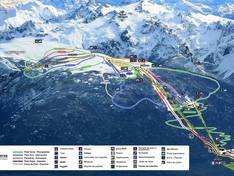 Trail map Cerro Perito Moreno – El Bolsón (Laderas)
