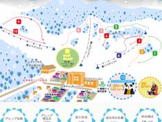 Trail map Minakami Kogen Fujiwara