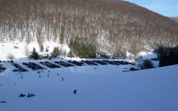 Göppingen: access to ski resorts and parking at ski resorts – Access, Parking Bläsiberg – Wiesensteig