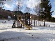 Playground at the Mont-Sainte-Anne valley station