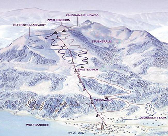 Zwölferhorn – St. Gilgen Zwölferhorn – St. Gilgen
