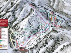 Trail map Cherry Peak