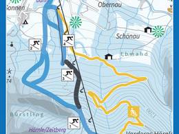 Trail map Hörnle – Bad Kohlgrub