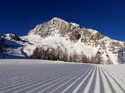 Perfectly groomed slopes