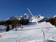 Snow lance in the Civetta ski area