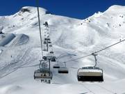 Kristallbahn - 6pers. High speed chairlift (detachable) with bubble and seat heating