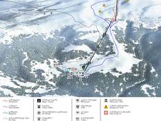 Trail map Goderdzi