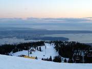 Night skiing