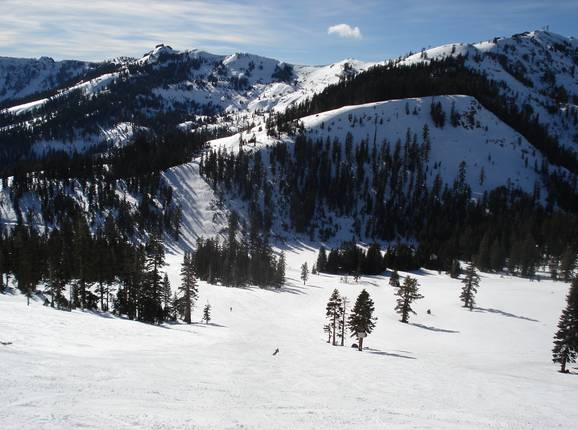Mountain View downhill run