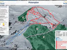 Trail map Biel-Kinzig – Bürglen