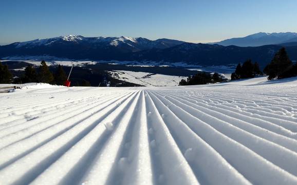Slope preparation Prades – Slope preparation Les Angles