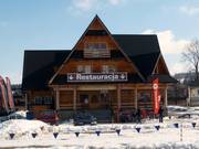 Restaurant at the valley station next to the parking lot