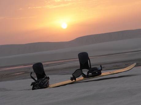 Asia: Test reports from ski resorts – Test report Sandboarding Mesaieed (Doha)