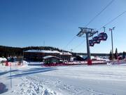 View towards the Ruka Valley base station