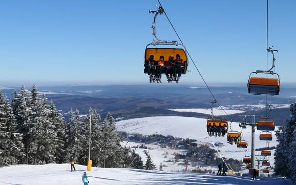 Skiing in the Czech Republic (Česká republika)
