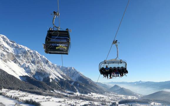 Skiing in Schladming-Dachstein