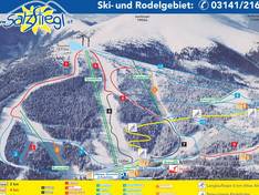 Trail map Salzstiegl – Hirschegg