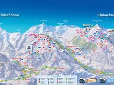 Trail map Markbachjoch/Lanerköpfl – Niederau