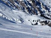 View over the Pizol ski area