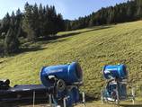 New snowmaking equipment