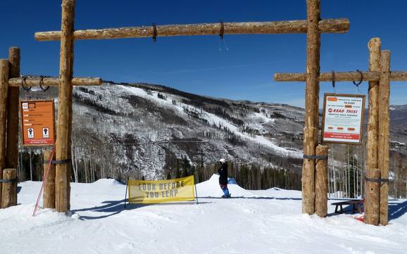 Snow parks Sawatch Range – Snow park Beaver Creek
