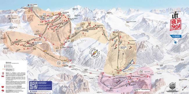 Belvedere/Col Rodella/Ciampac/Buffaure – Canazei/Campitello/Alba/Pozza di Fassa Belvedere/Col Rodella/Ciampac/Buffaure – Canazei/Campitello/Alba/Pozza di Fassa