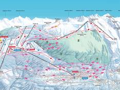 Trail map Grächen