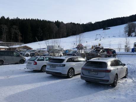 Tegernsee-Schliersee: access to ski resorts and parking at ski resorts – Access, Parking Oedberg – Gmund-Ostin